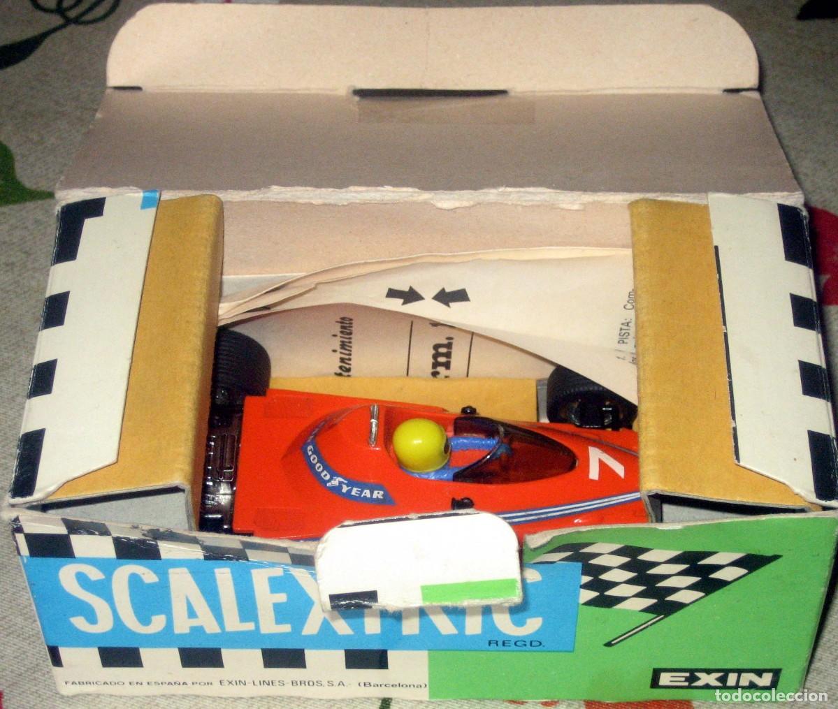 Scalextric: BRABHAM BT - 46 REF 4056 EXIN CON SU CAJA E INSTRUCCIONES NARANJA EN BUEN ESTADO