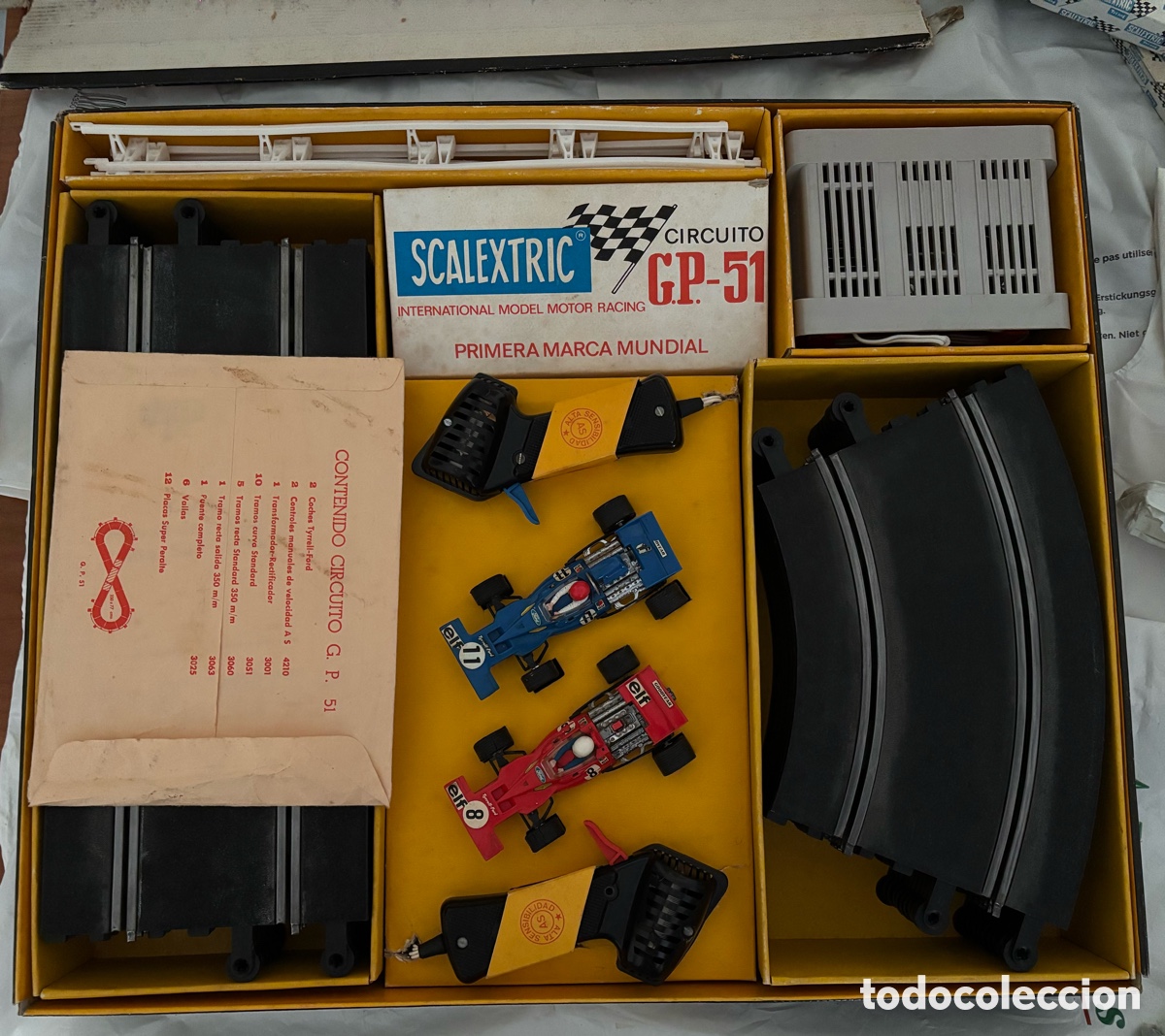 Scalextric: Scalextric Exin GP-51 original, funciona bien, probado. - Foto 2