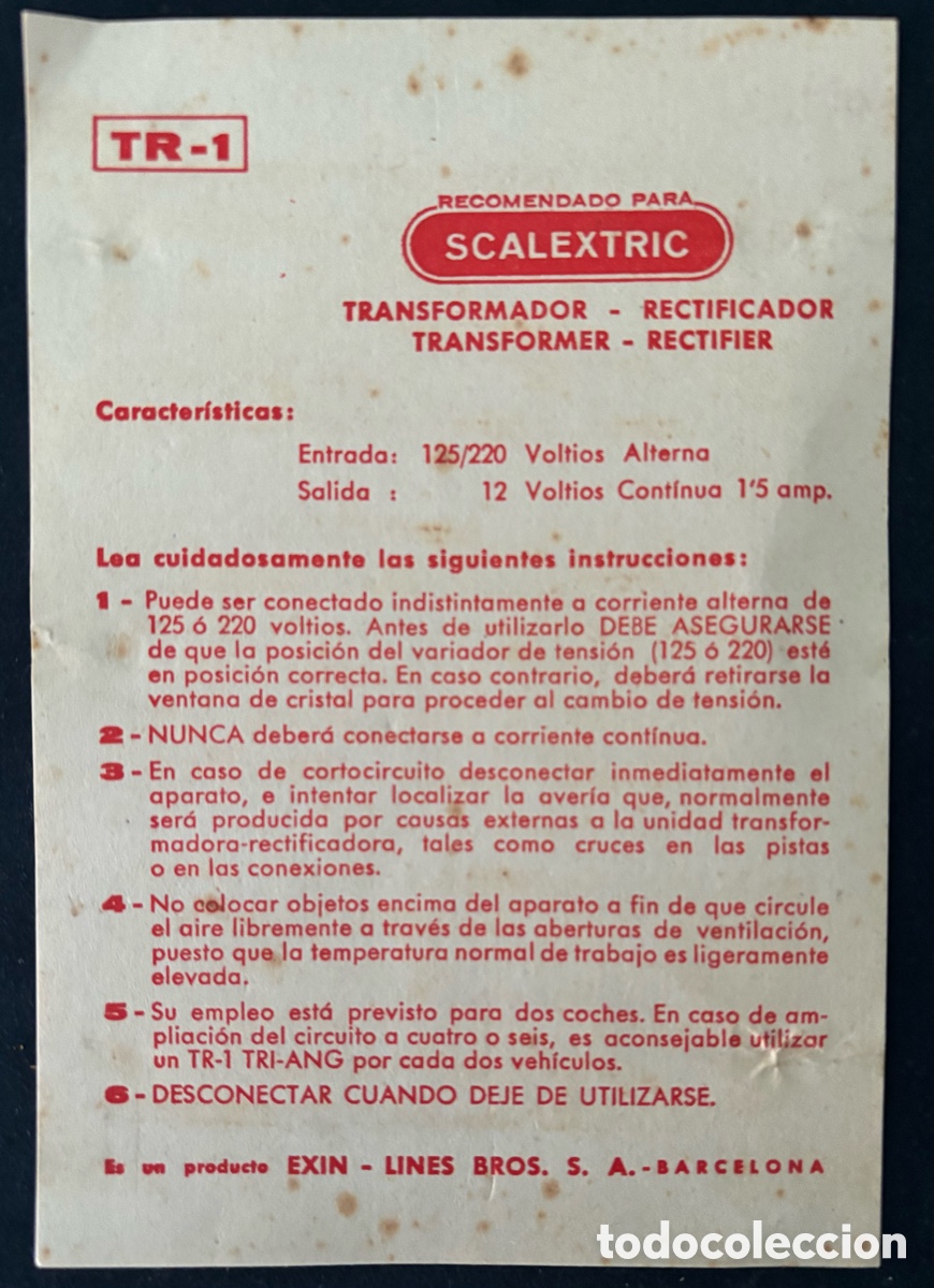 Scalextric: Scalextric Exin GP-51 original, funciona bien, probado. - Foto 11
