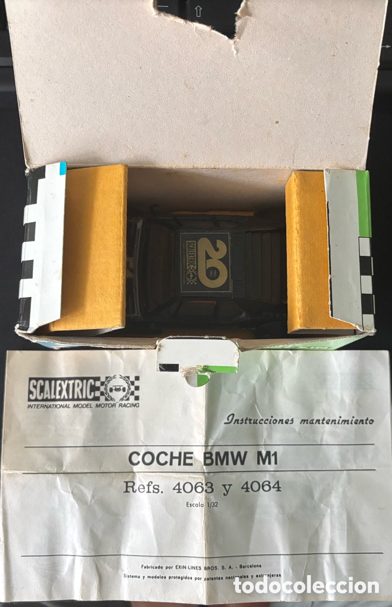 Scalextric: BMW M1 Exin Ref. 4063 probado y funcionando - Foto 2