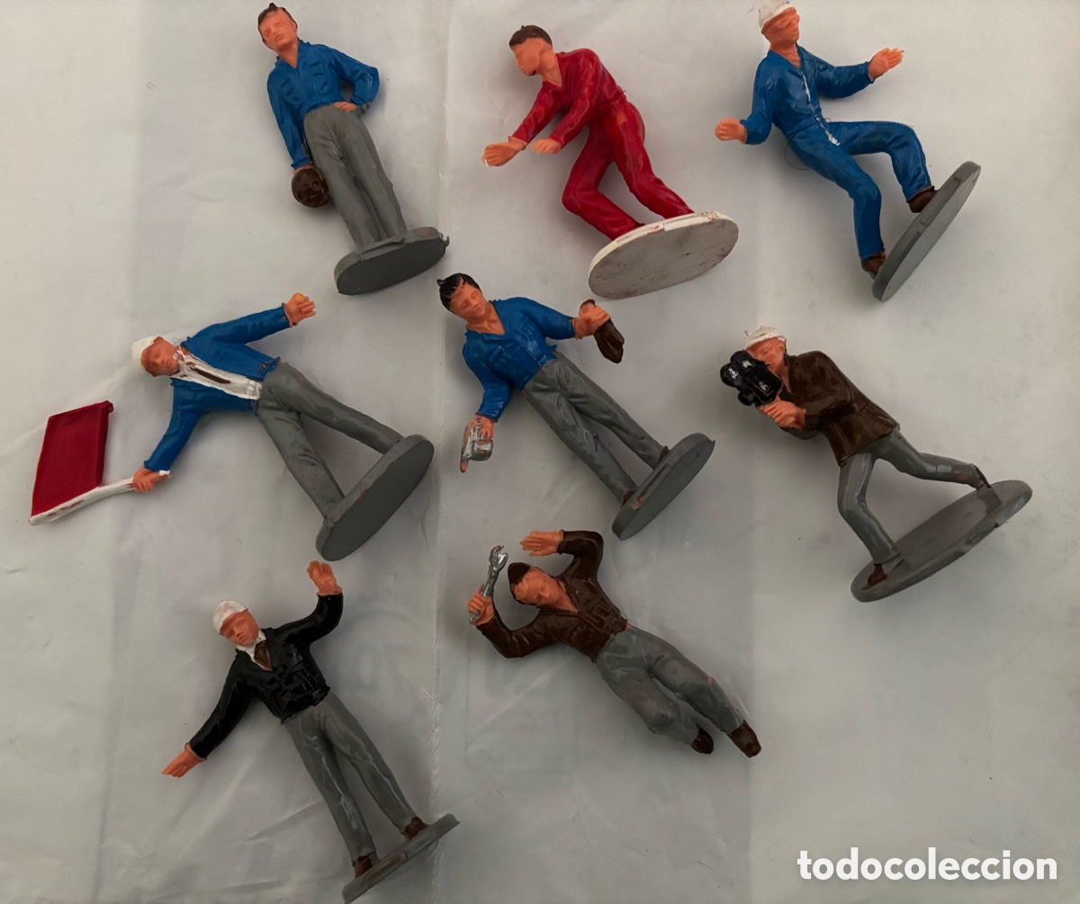 Scalextric: personal de boxes, comisarios y prensa de Scalextric Exin - Foto 1