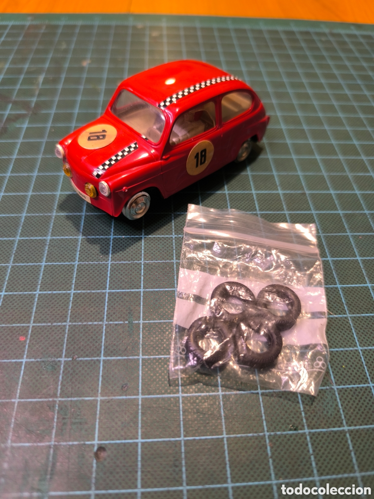 Scalextric: Seat 600 Scalextric exin segunda serie