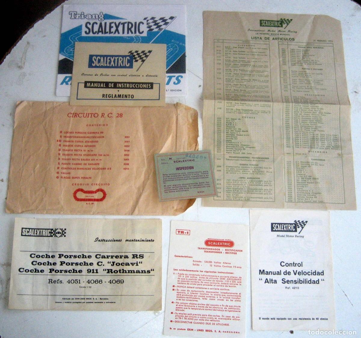 Scalextric: SCALEXTRIC R.C. 28 BUEN ESTADO - Foto 7