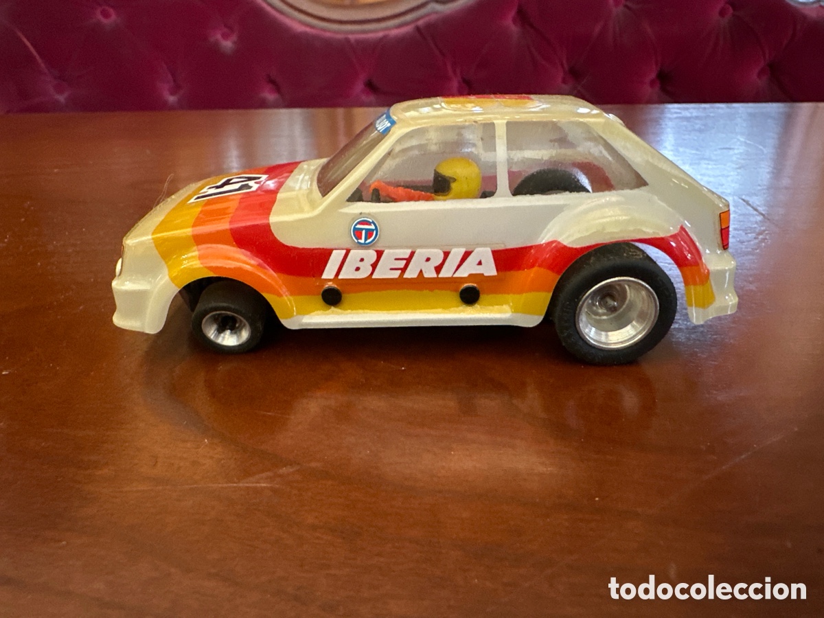 Scalextric: Coche de Scalextric Srs Talbot Horizon iberia, Ref. 7151