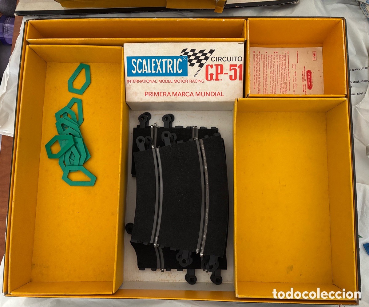 Scalextric: Lote pack Scalextric GP51 con ampliaciones funcionando correctamente. - Foto 15