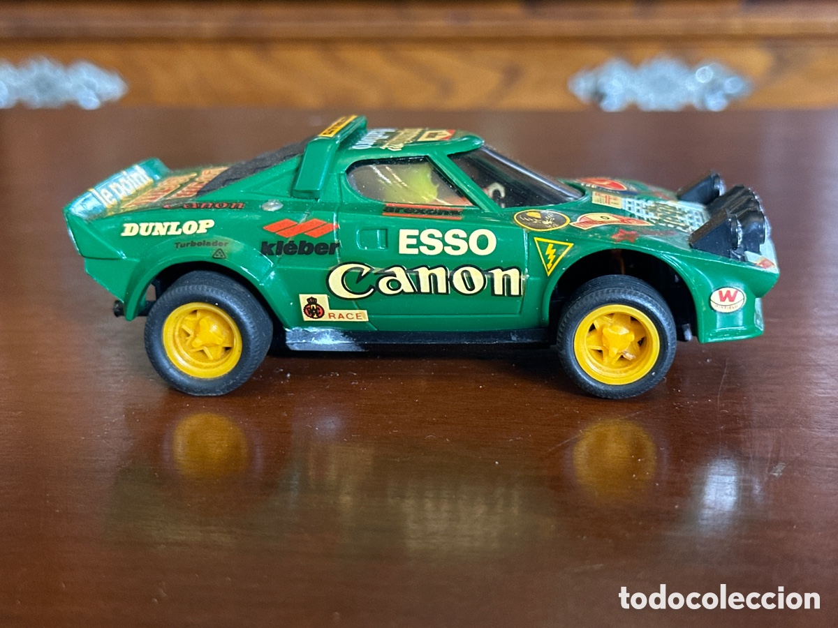 Scalextric: COCHE SCALEXTRIC EXIN ORIGINAL LANCIA STRATOS REF 4055 COLOR VERDE