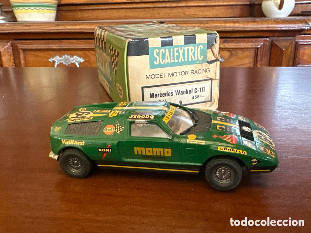 Scalextric: MERCEDES WANKEL SCALEXTRIC C-111 REF C-44 CON CAJA
