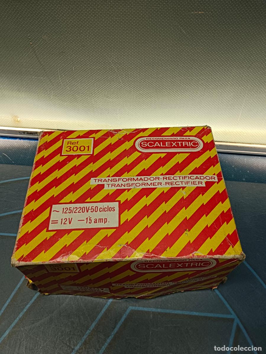 Scalextric: Transformador rectificador Scalextric Exin con caja Ref 3001 - Foto 8
