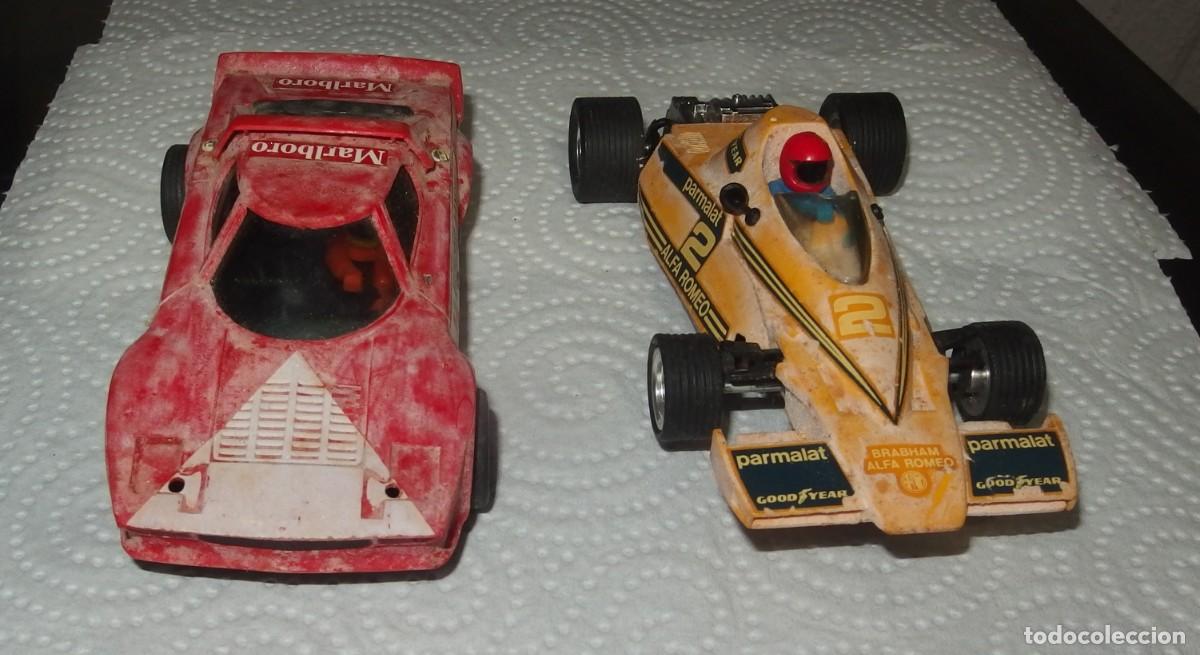 Scalextric: BRABHAM BT 46 AMARILLO Y LANCIA STRATOS ROJO,SCALEXTRIC,EXIN