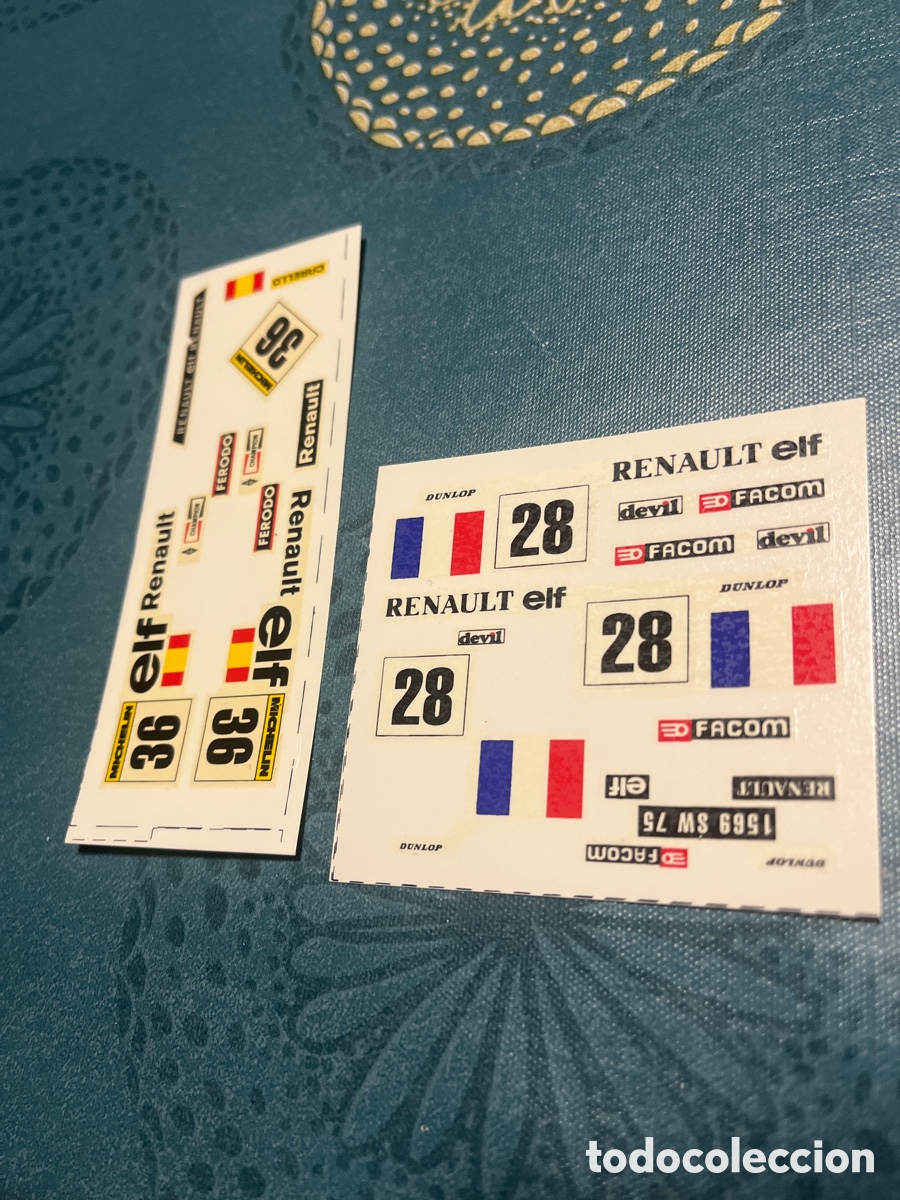 Scalextric: Calcas de Renault 5 de Scalextric Exin