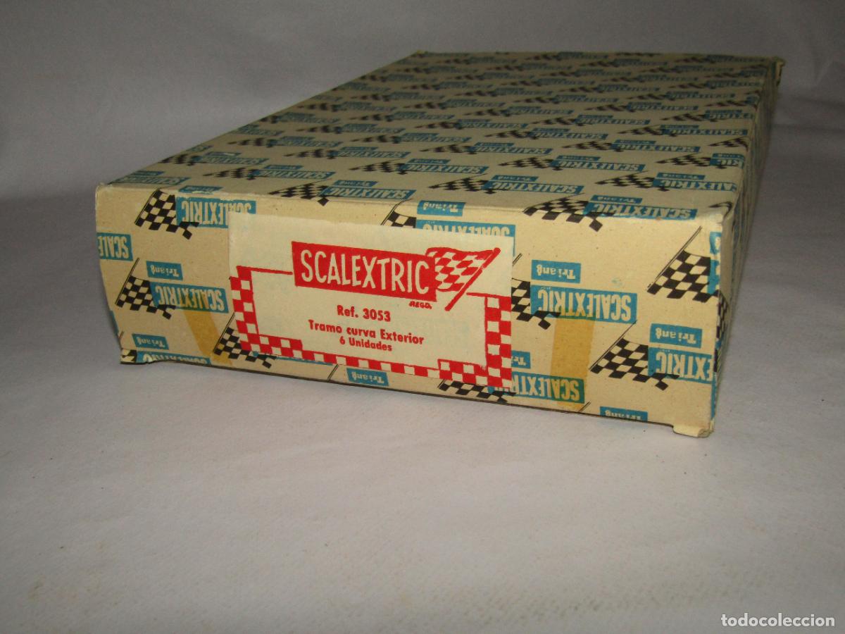 Scalextric: Antigua Caja 6 Tramos Curva Standard Ref. 3051 de SCALEXTRIC EXIN