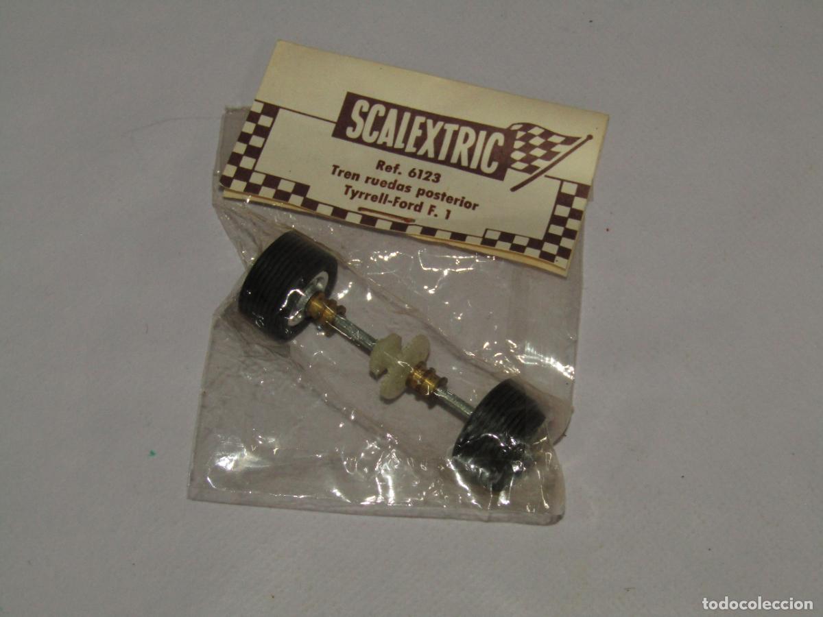Scalextric: Antiguo Tren Ruedas Posterior del TYRRELL - FORD F-1 Ref. 6123 de SCALEXTRIC EXIN
