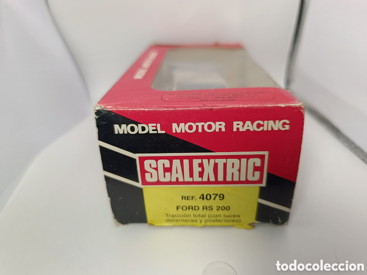 Scalextric: SCALEXTRIC FORD RS200 EXIN 4079 - Foto 8