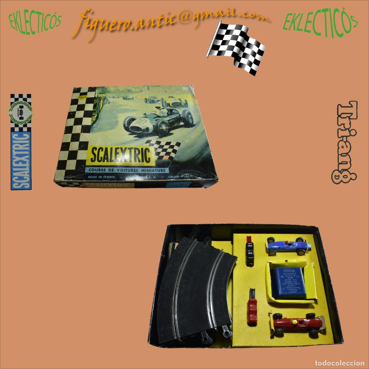Scalextric: CIRCUITO SCALEXTRIC TRI-ANG 30T. 1964 ( Formula Junior J-30 Exin)