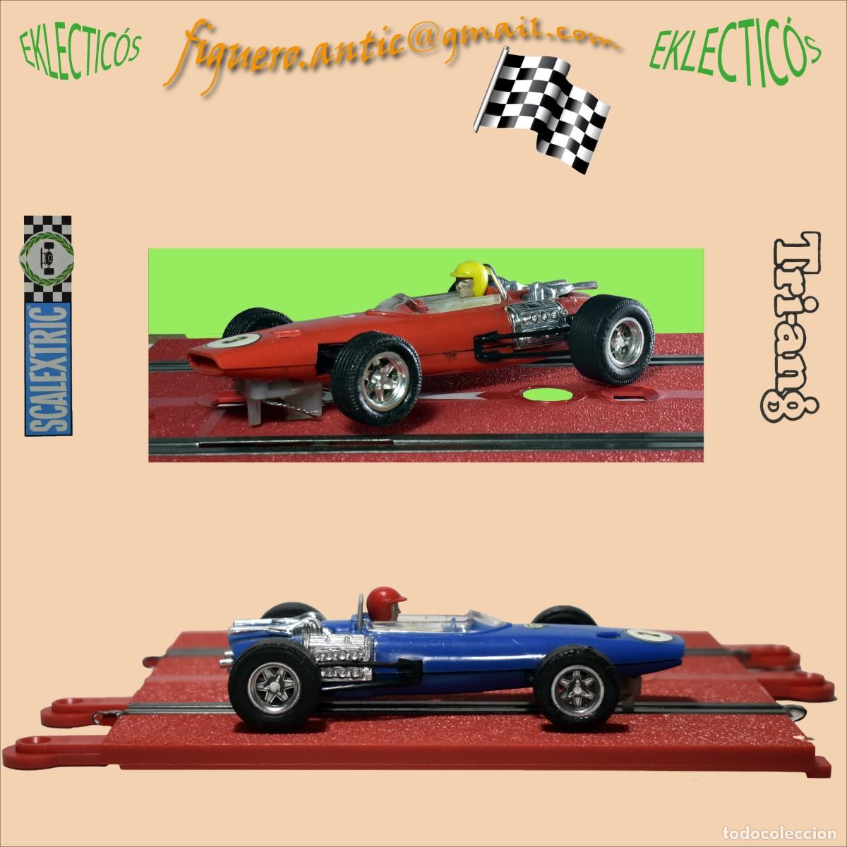 Scalextric: CONJUNTO DOS SLOT SCALEXTRIC-EXIN, BRM SERIE 2 - 1970