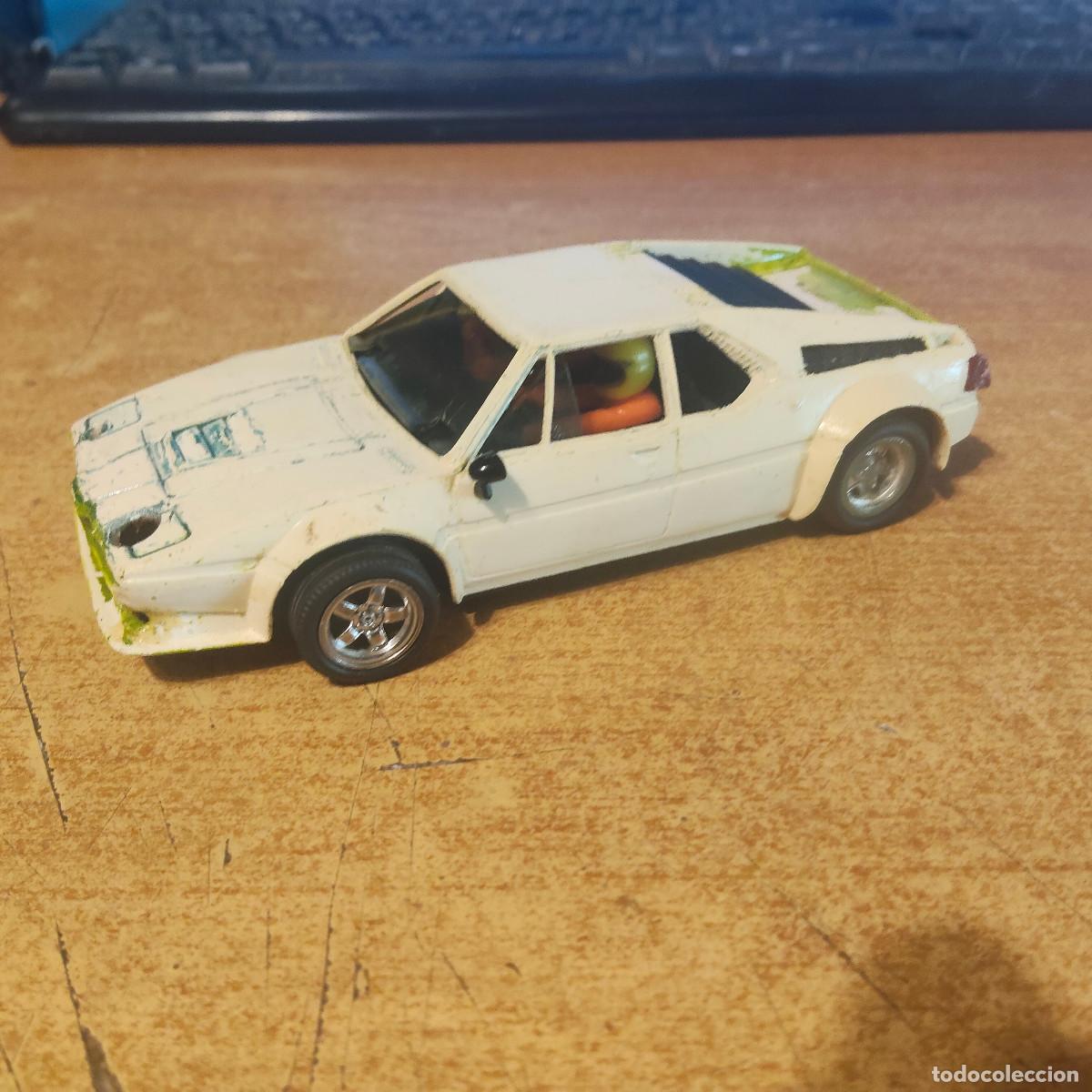 Scalextric: RARO, SLOT CAR SCALEXTRIC, BMW M1, REF: 4063/64 - ver foto