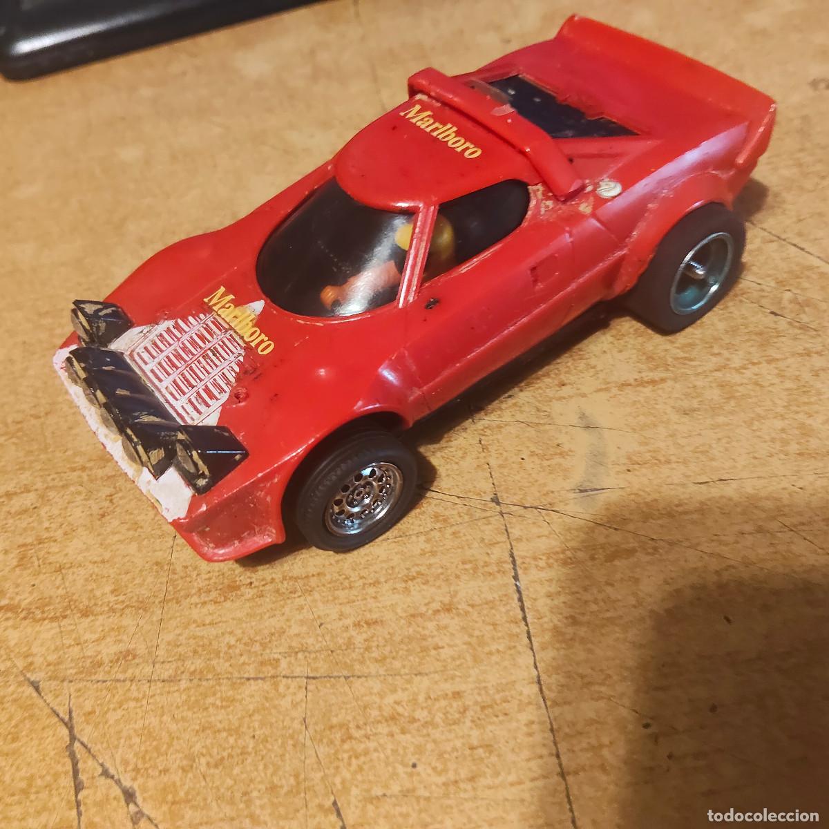 Scalextric: SLOT CAR SCALEXTRIC, LANCIA STRATOS, MARLBORO, REF: 4055/4065, MADE IN SPAIN - ver foto