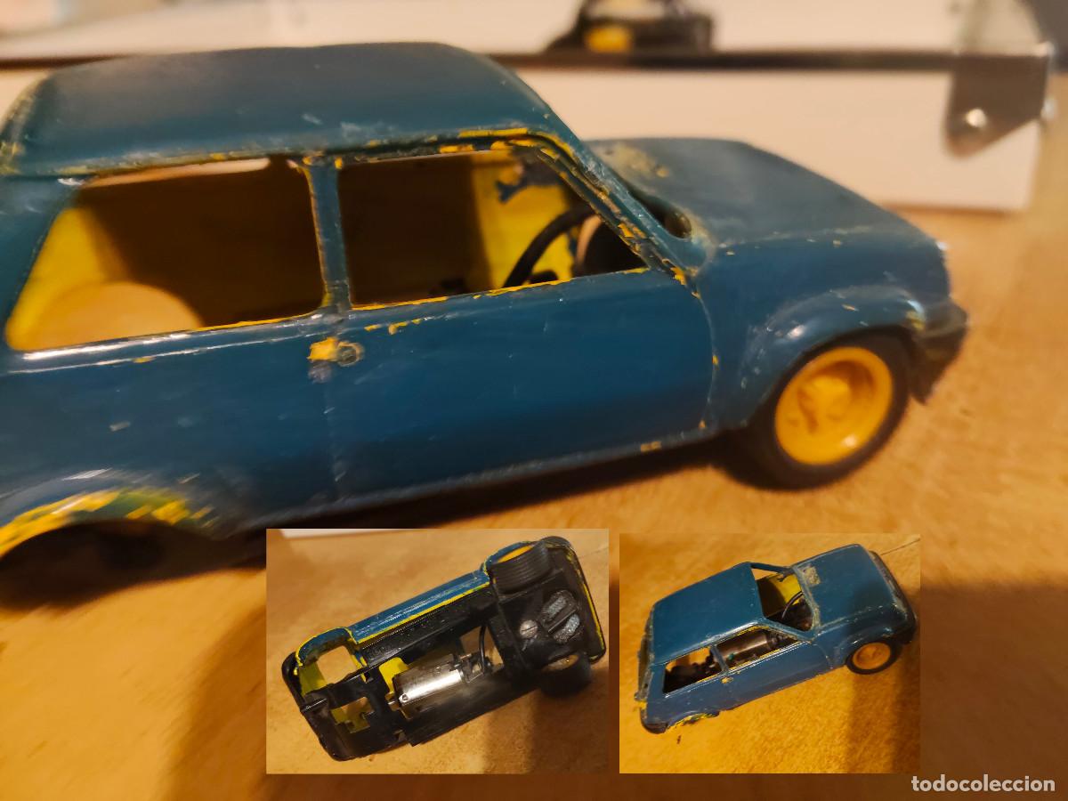 Scalextric: Renault 5 COPA azul EXIN ref 4058 coche Scalextric