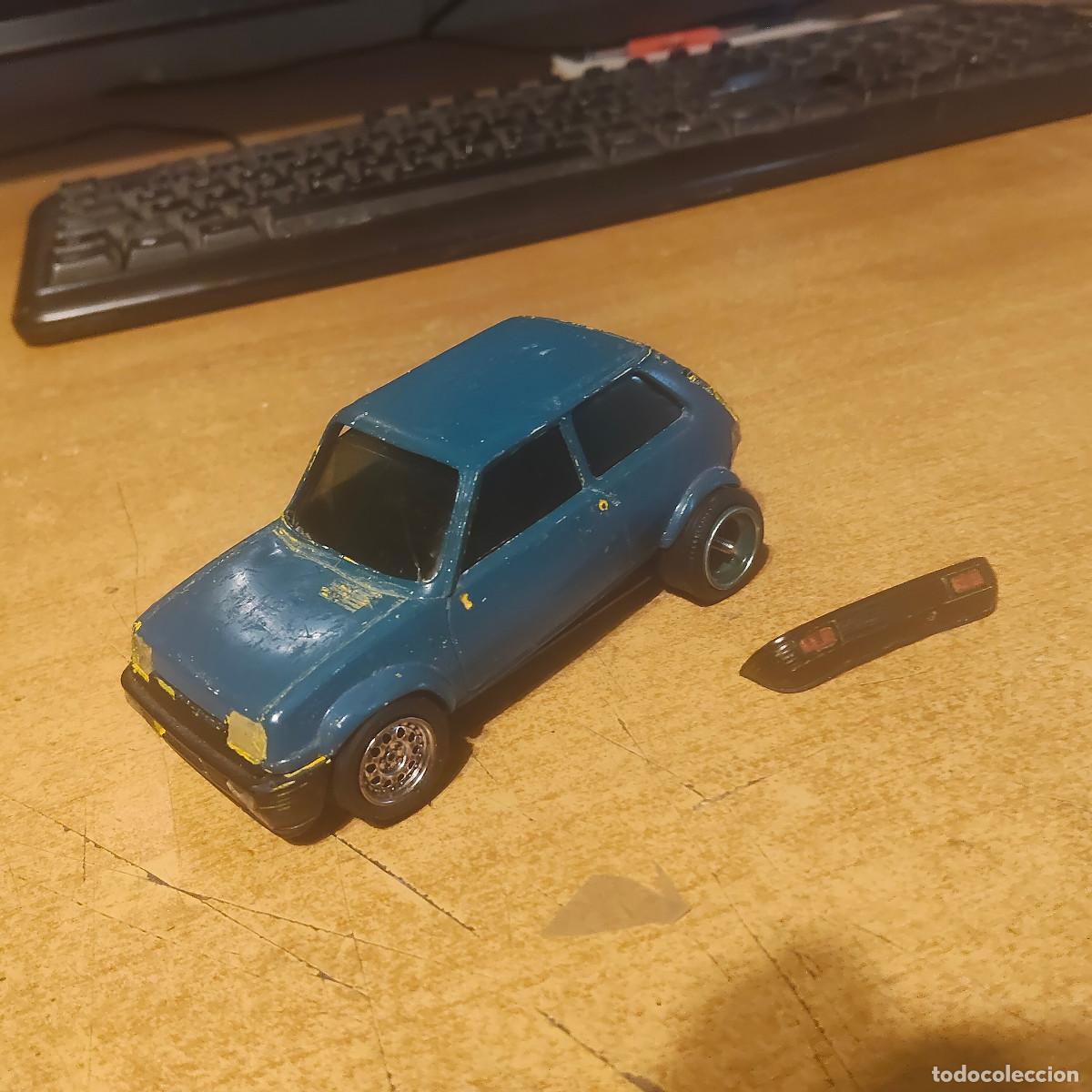 Scalextric: Renault 5 COPA azul EXIN ref 4058 coche Scalextric - muy antiguo