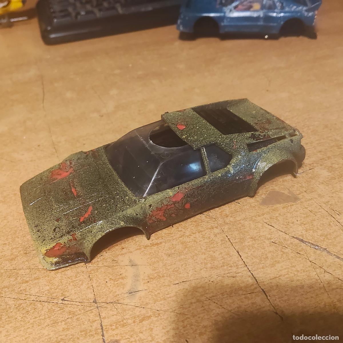 Scalextric: Scalextric carroceria BMW M1 20aniversario - bastante danyado y pintado encima