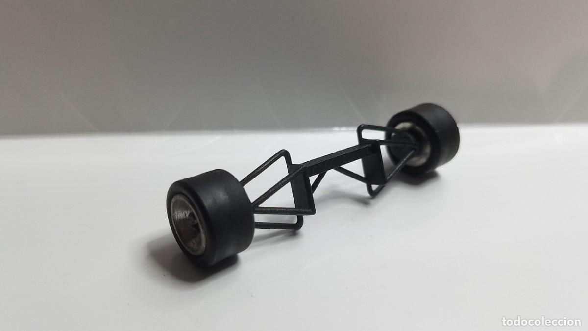 Scalextric: SLOT SCALEXTRIC EXIN SRS EJE DELANTERO CON RUEDAS 2&ordf;SERIE