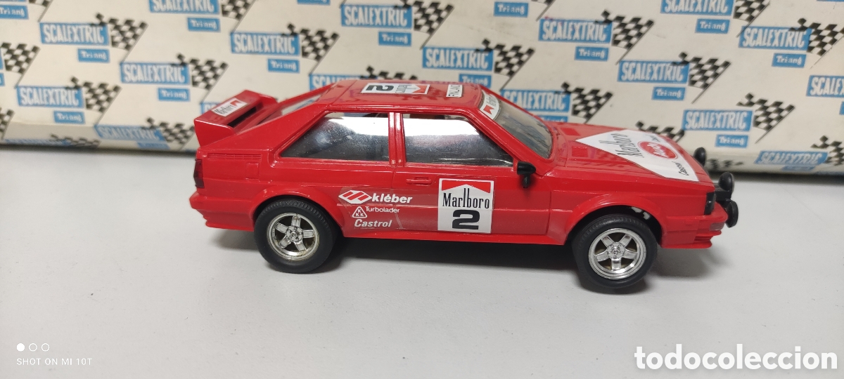 Scalextric: AUDI QUATTRO ROJO SCALEXTRIC EXIN - Foto 2