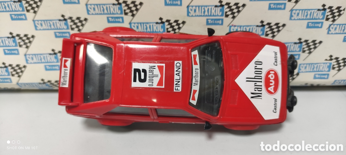 Scalextric: AUDI QUATTRO ROJO SCALEXTRIC EXIN - Foto 4