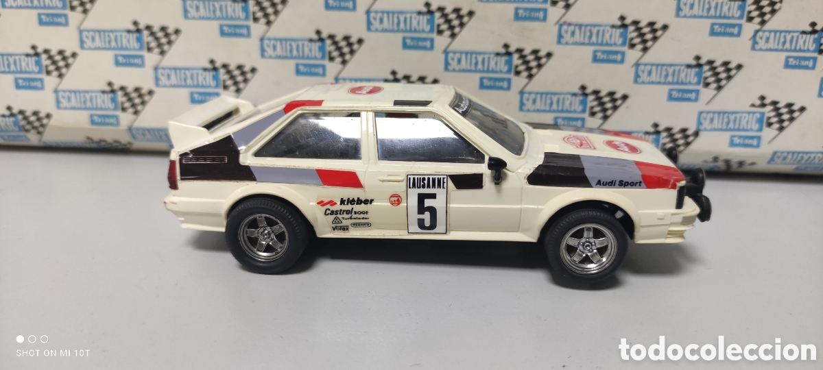 Scalextric: AUDI QUATTRO BLANCO SCALEXTRIC EXIN - Foto 2