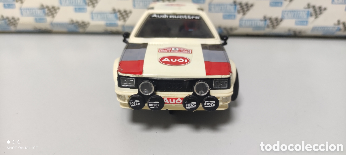 Scalextric: AUDI QUATTRO BLANCO SCALEXTRIC EXIN - Foto 5