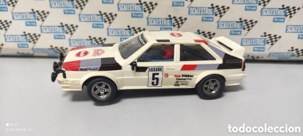 Scalextric: AUDI QUATTRO BLANCO SCALEXTRIC EXIN