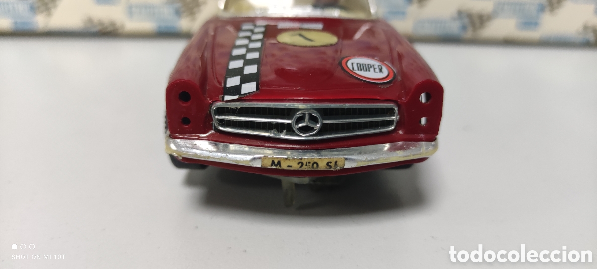 Scalextric: MERCEDES 250 GRANATE SCALEXTRIC EXIN - Foto 6