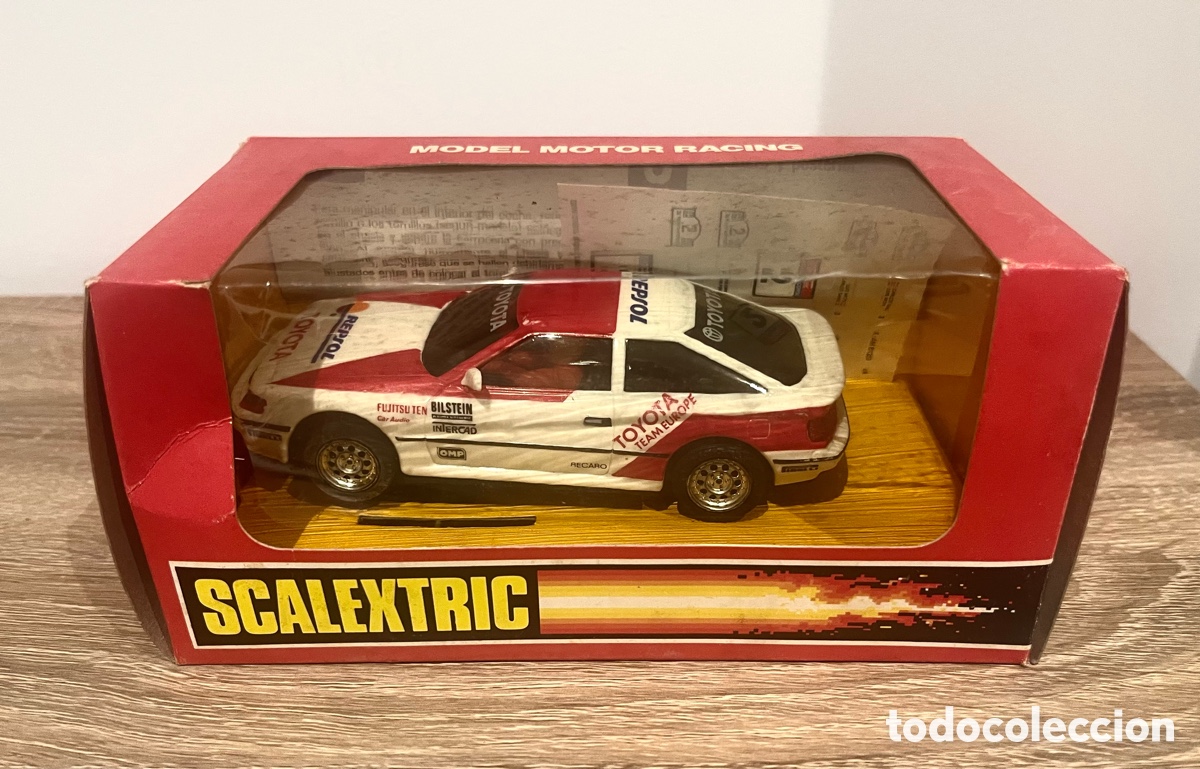 Scalextric: SCALEXTRIC TOYOTA CELICA, REF 8332 - CON CAJA Y MANUAL INSTRUCCIONES