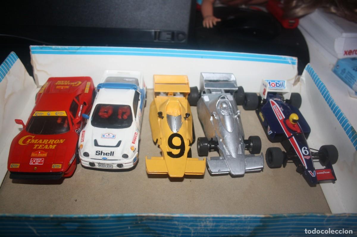 Scalextric: Scalextric lote coches y piezas