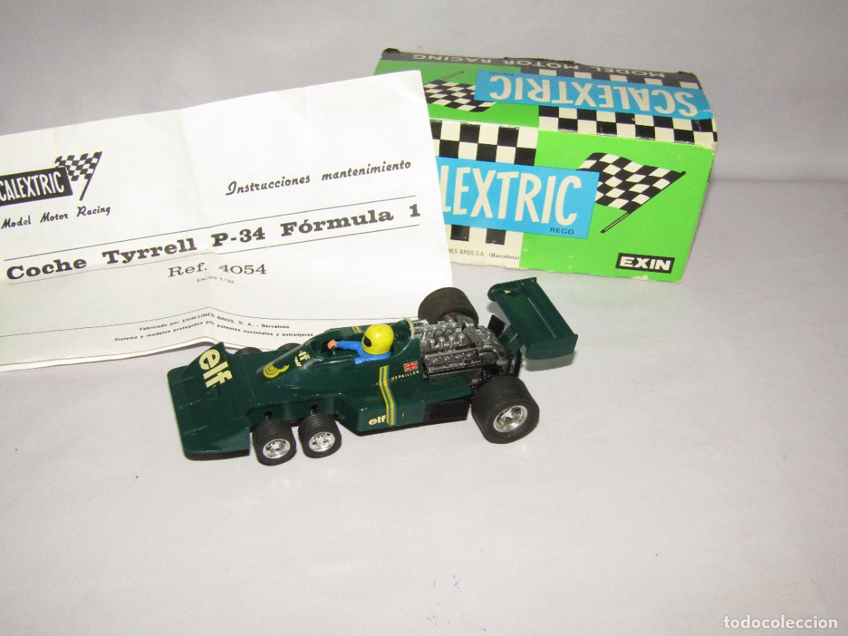 Scalextric: Antiguo TYRRELL P-34 VERDE Ref. 4054 de SCALEXTRIC EXIN - A&ntilde;o 1977