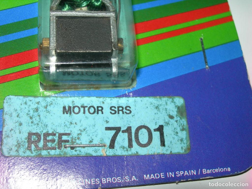 Scalextric: SCALEXTRIC EXIN - ANTIGUO MOTOR SRS - BOBINA VERDE - REF. 7101 - SIN USO EN BLISTER -