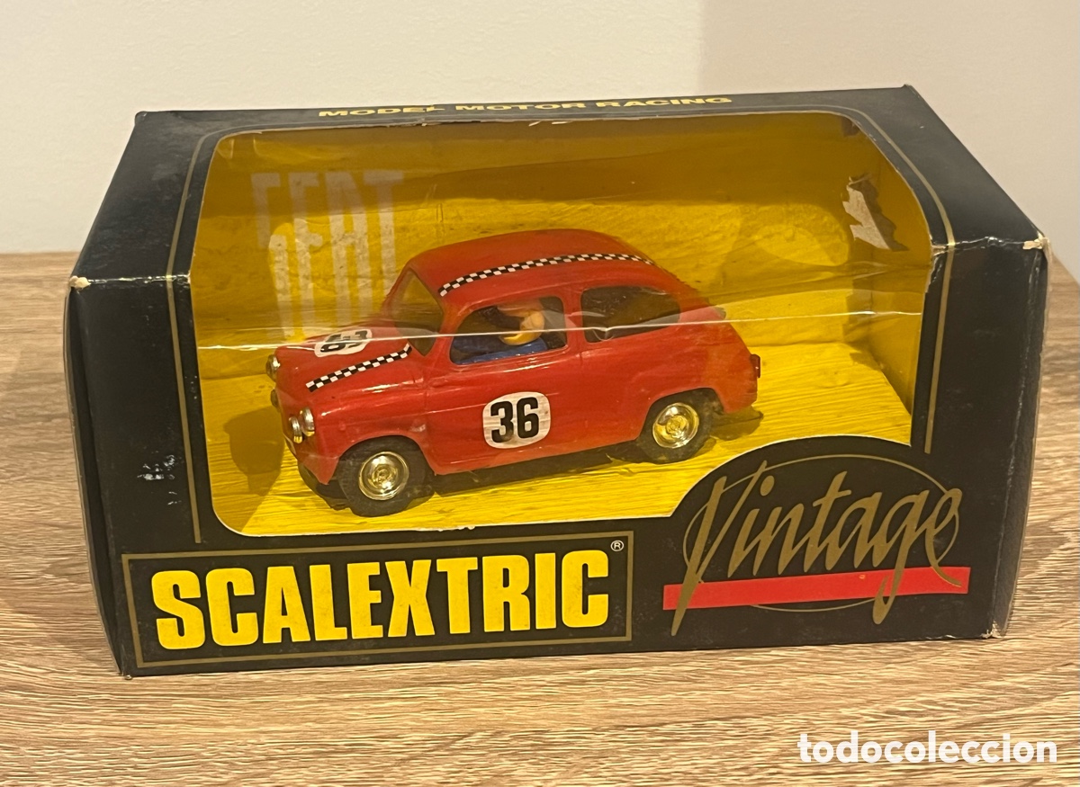 Scalextric: SCALEXTRIC SEAT 600 TC VINTAGE, ROJO - REF. 8333 - EXIN - CON CAJA Y MANUAL