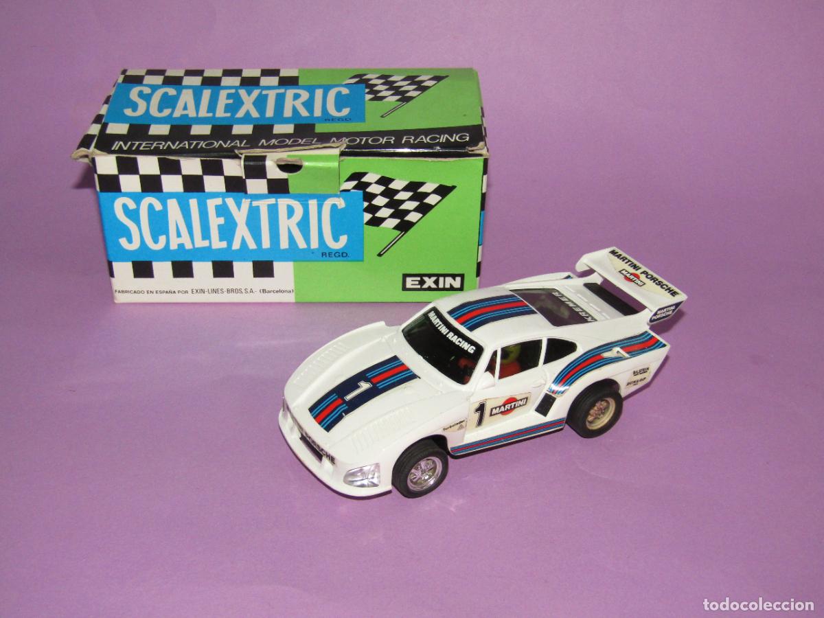 Scalextric: Antiguo PORSCHE 935 MARTINI Ref. 4067 de SCALEXTRIC EXIN Made in Spain - A&ntilde;o 1983