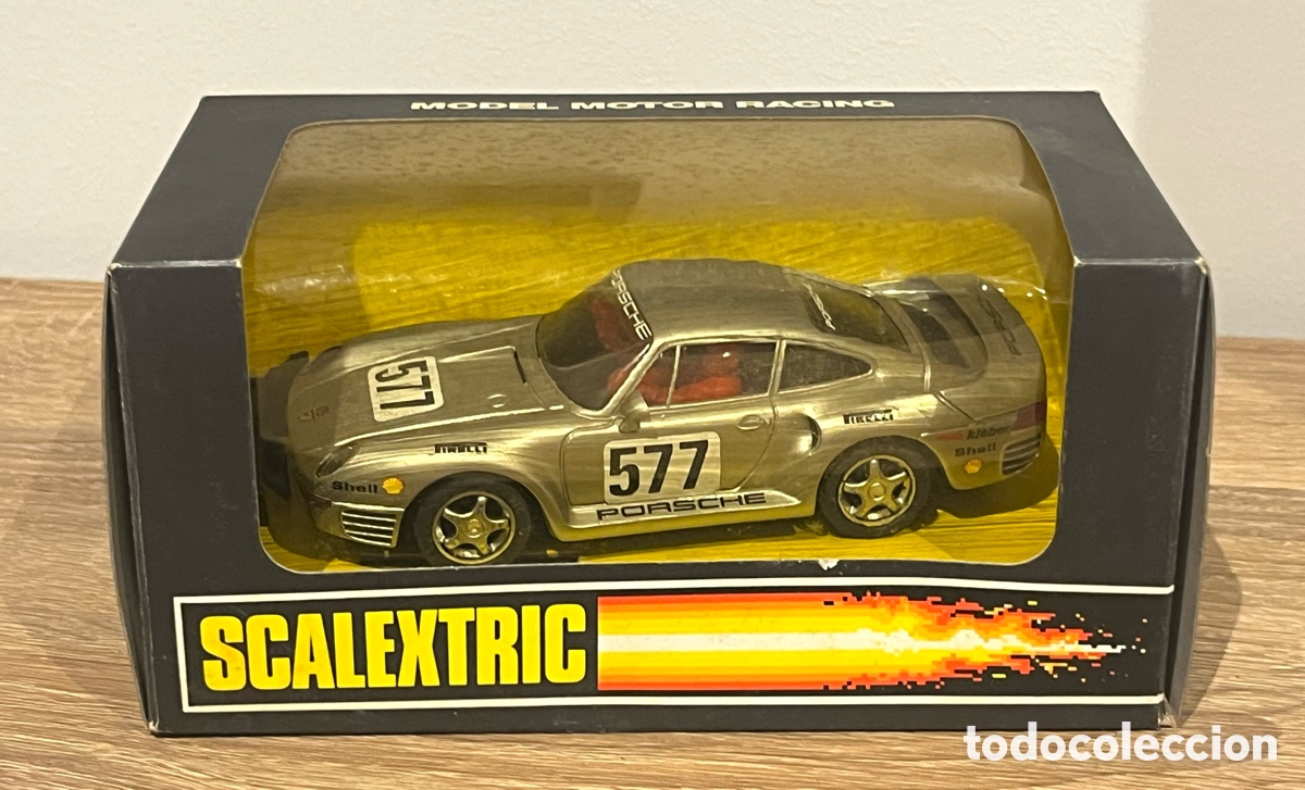 Scalextric: SCALEXTRIC PORSCHE 959 SILVER, SERIE LIMITADA. RFE. 8330 - CON CAJA Y MANUAL