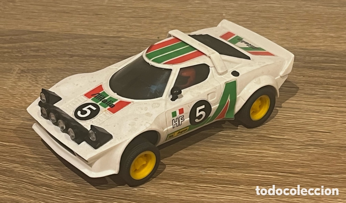 Scalextric: SCALEXTRIC EXIN LANCIA STRATOS BLANCO, ref.4055