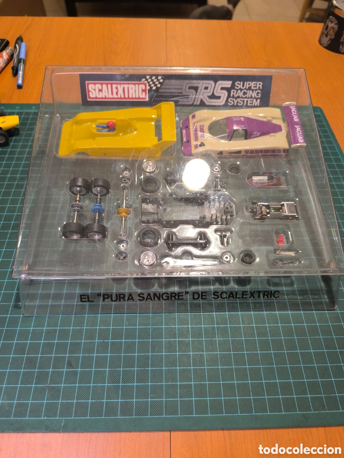 Scalextric: Vitrina Scalextric exin srs pura sangre