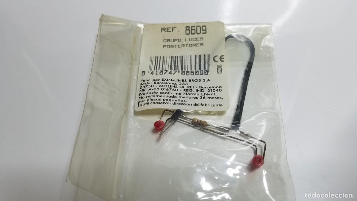 Scalextric: SLOT SCALEXTRIC EXIN BLISTER BOLSA GRUPO LUCES LED TRASERAS O POSTERIORES REF. 8609