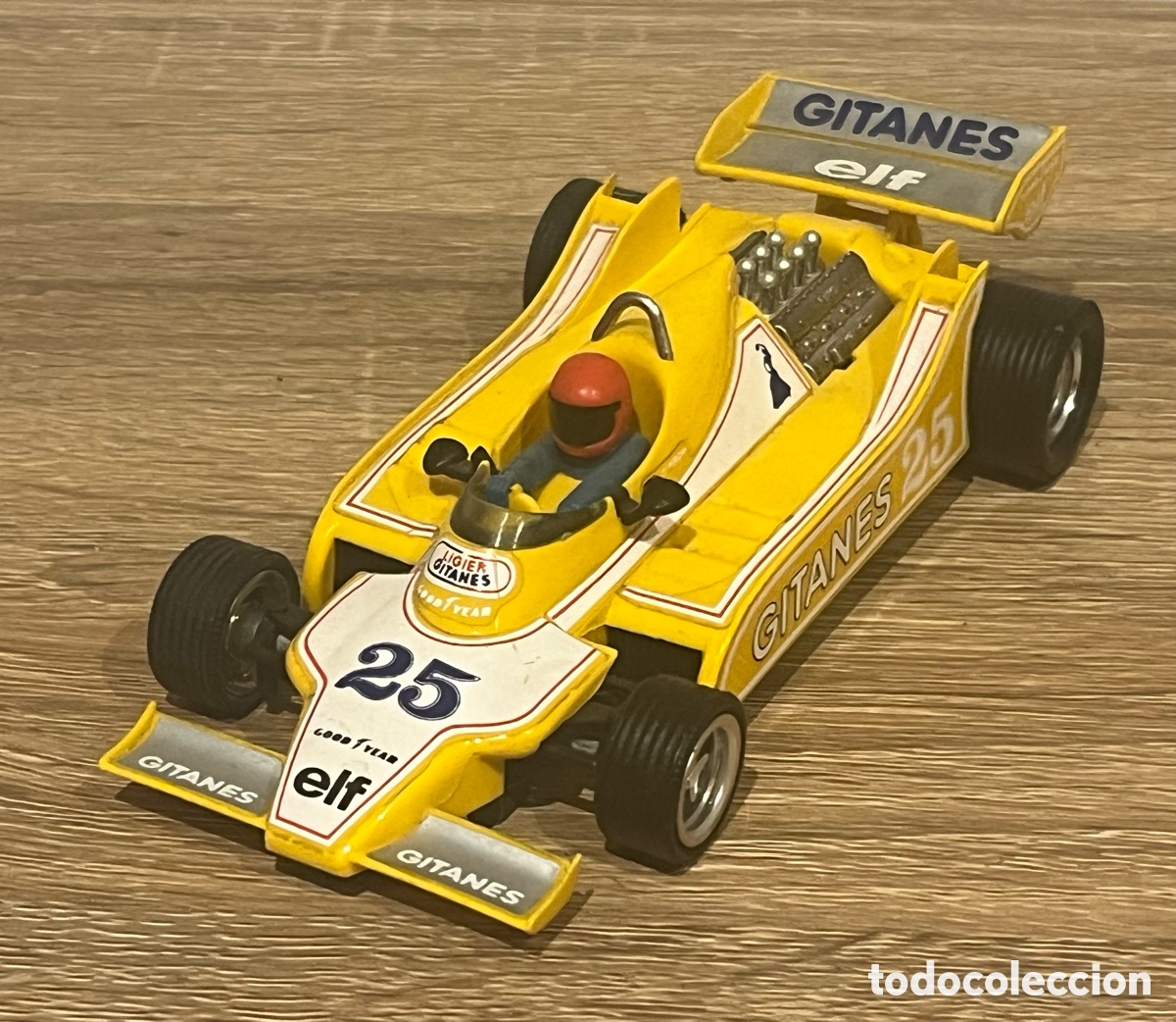 Scalextric: SCALEXTRIC LIGIER JS 11 GITANES - SIN USO - FALTA MOTOR - AMARILLO - EXIN