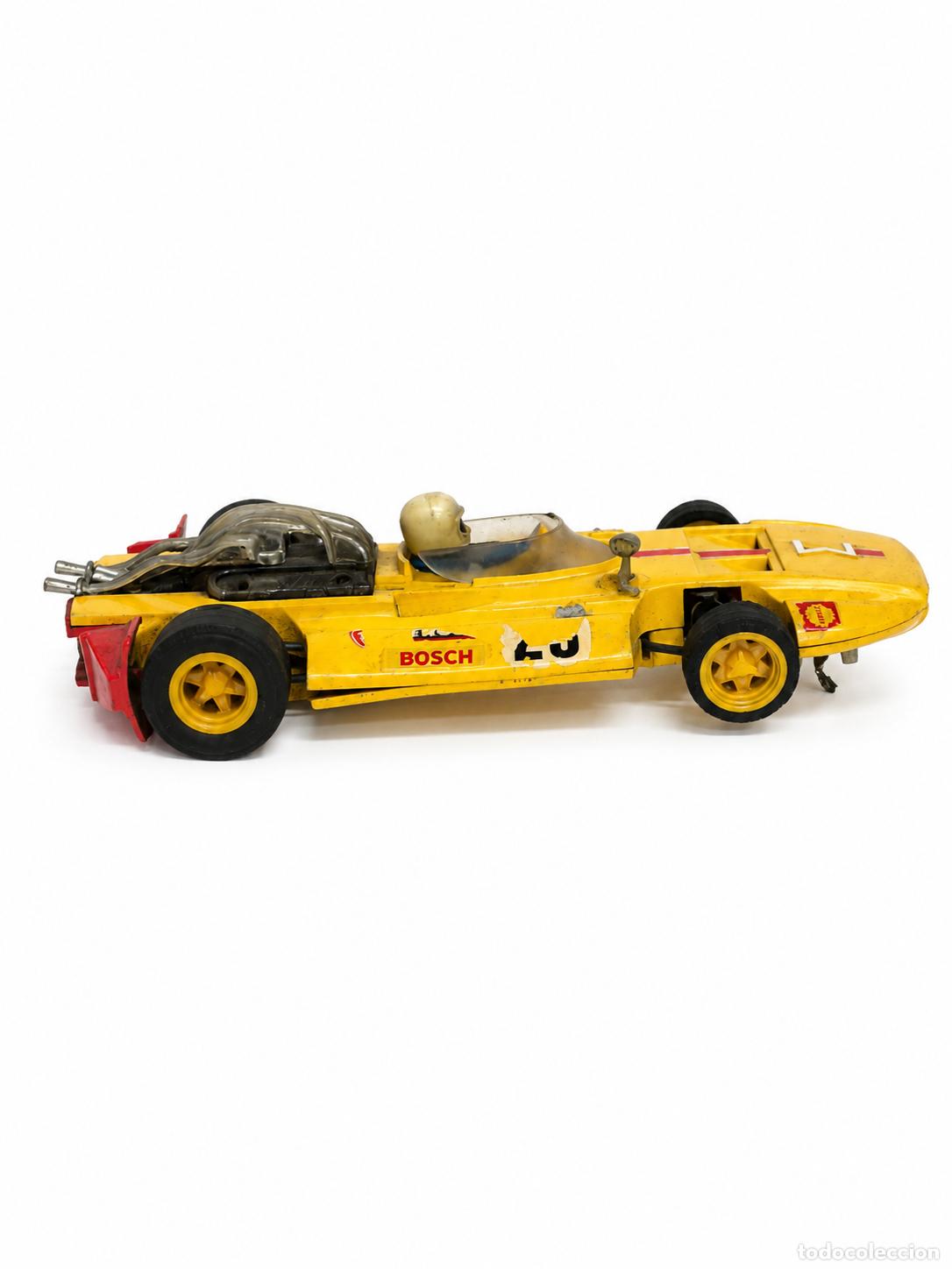 Scalextric: Coche Scalextric Exin - Modelo Sigma Amarillo (Referencia C-47 / 4047) - A&ntilde;o 1973