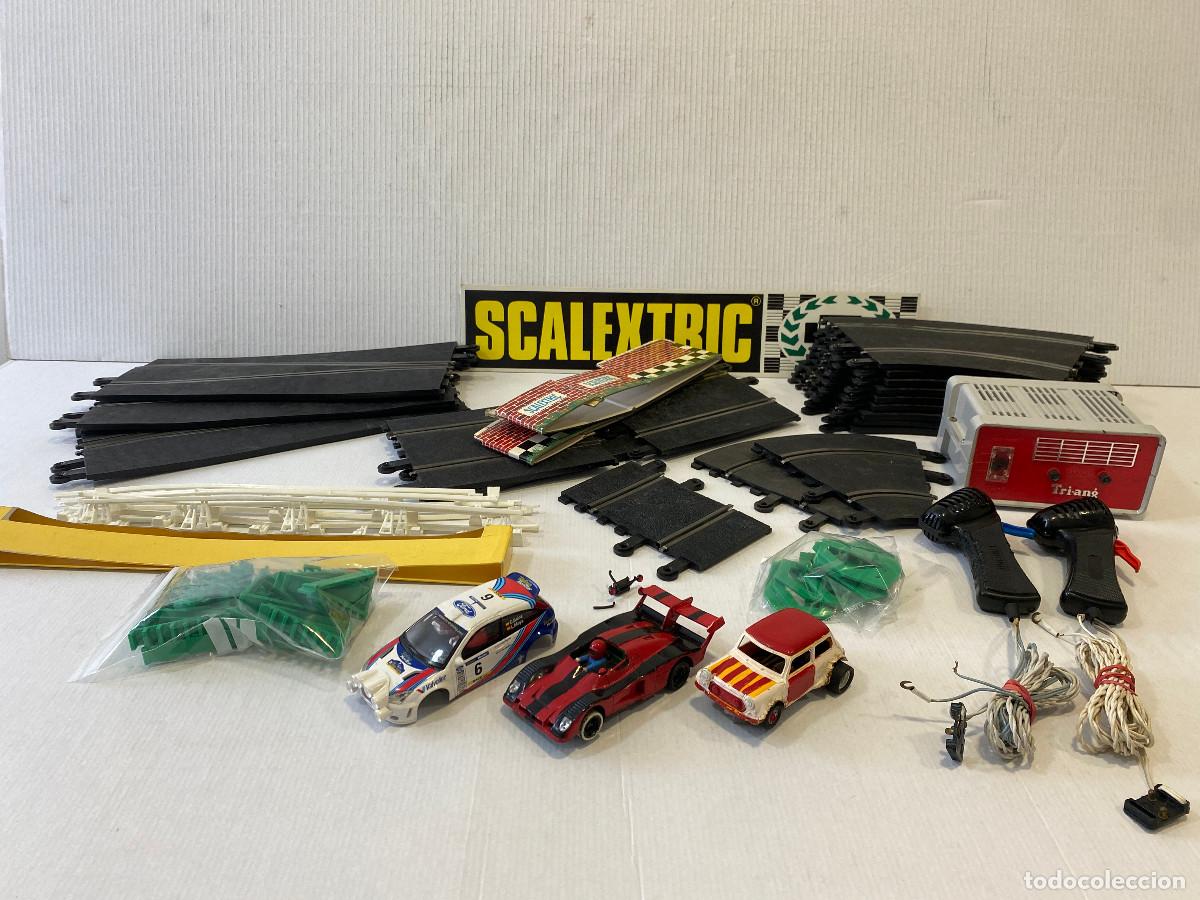Scalextric: LOTE SCALEXTRIC EXIN - PISTAS - COCHES Y COMPLEMENTOS