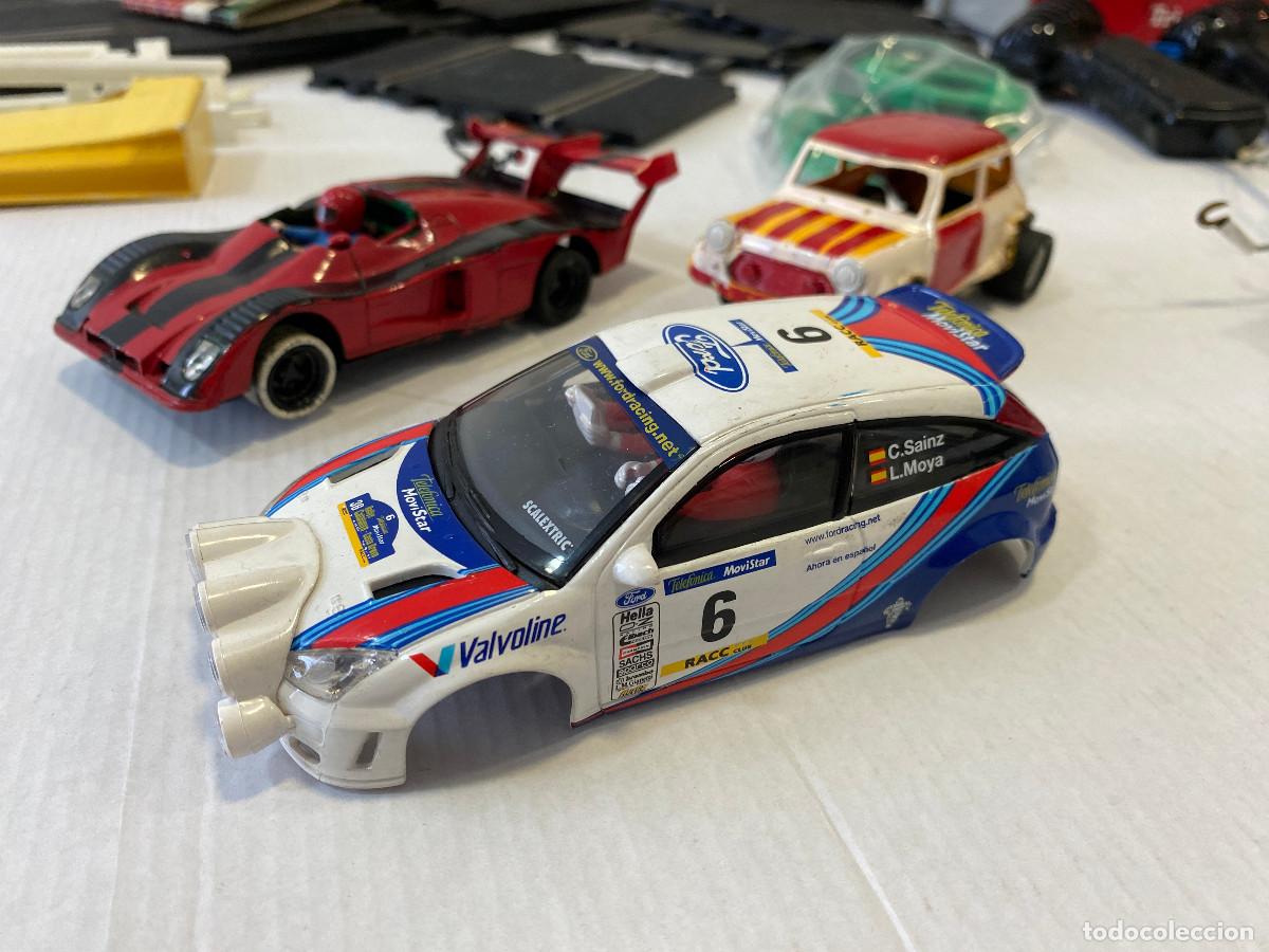 Scalextric: LOTE SCALEXTRIC EXIN - PISTAS - COCHES Y COMPLEMENTOS - Foto 2