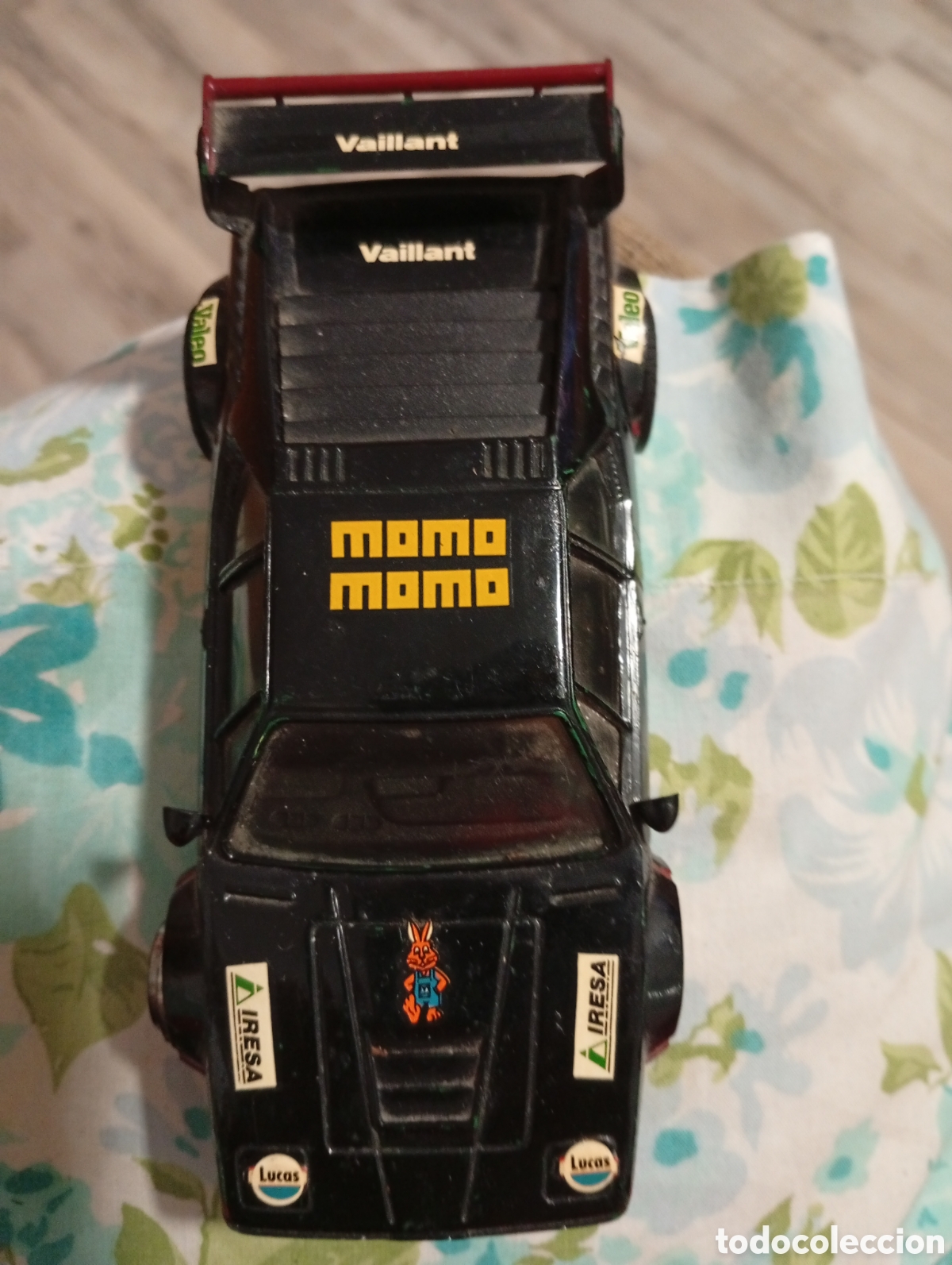 Scalextric: Coche Scalextric falta goma en DOS ruedas