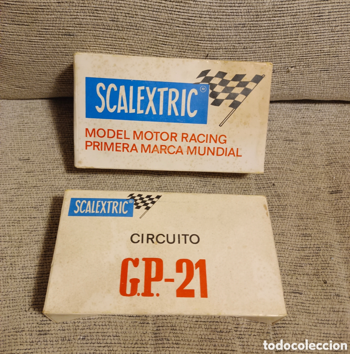 Scalextric: Cartones interiores circuito gp 21 scalextric exin