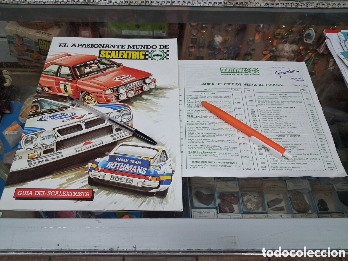 Scalextric: Catalogo scalextric 1985 +tarifa oficial