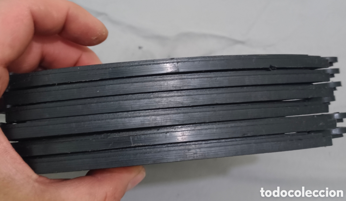 Scalextric: Caja 6 tramos curva interior ref 3052 scalextric exin quesitos - Foto 3