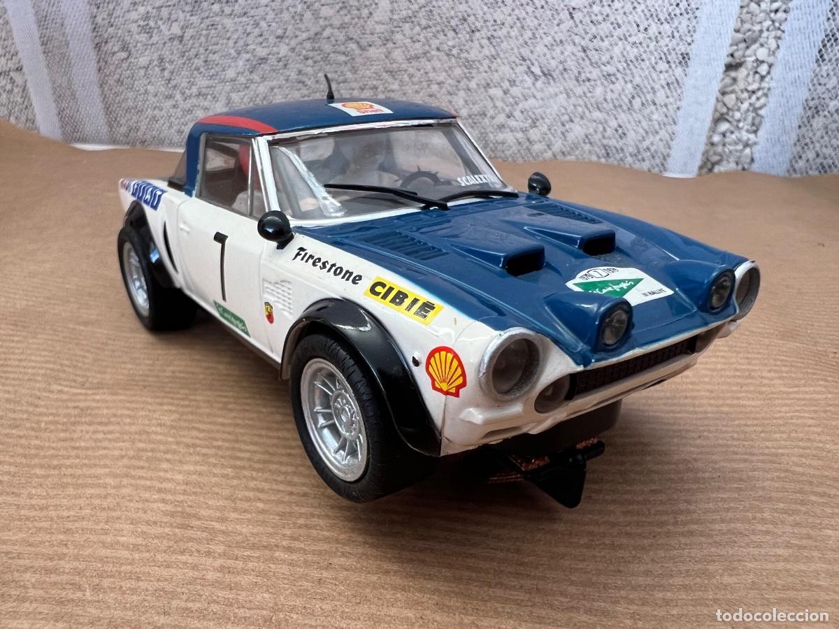 Scalextric: FIAT 124 SPYDER ABARTH SCALEXTRIC EXIN